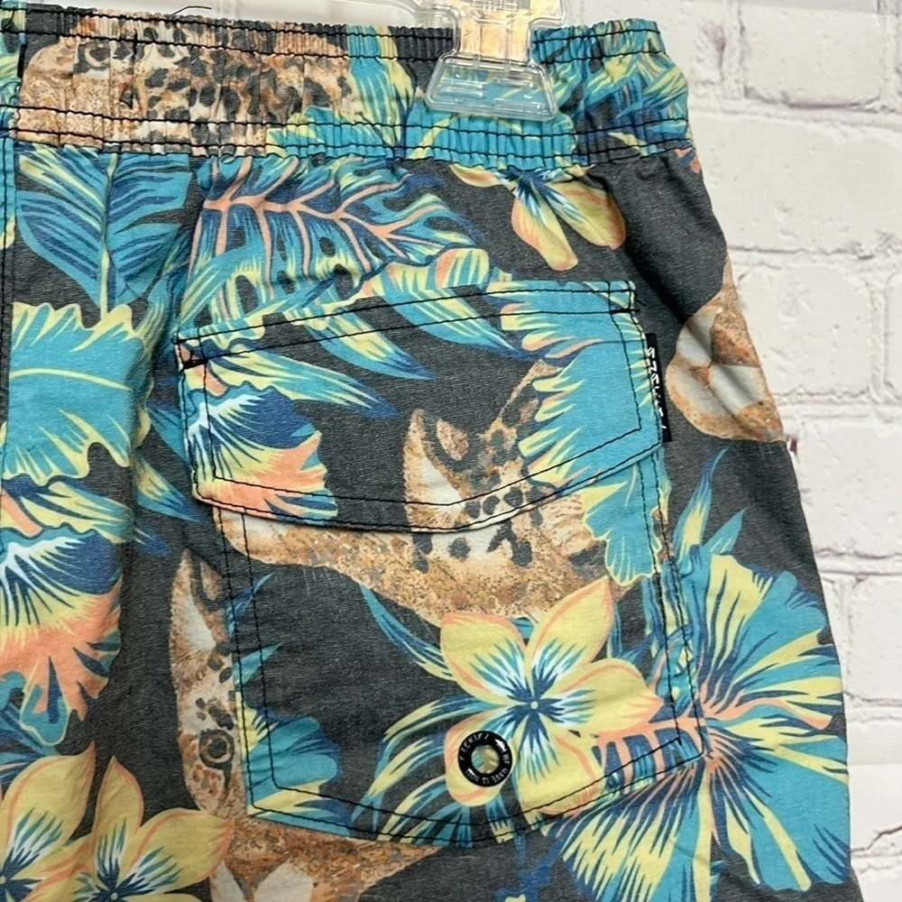 Ezekiel Jungle Cat Print Swim Trunks